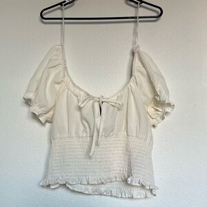 Cute ruffled blouse